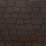 Гибкая черепица Docke Lux Саппоро Зрелый Каштан