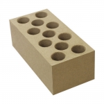 Кирпич лицевой силикатный «Бежевый» пустотелый утолщенный