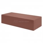 Кирпич лицевой силикатный «Шоколад» полнотелый одинарный